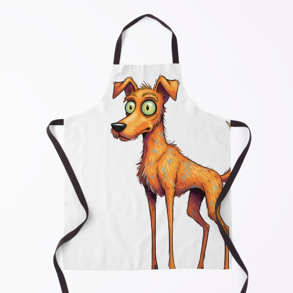 Item preview, Funny Scruffy Orange Dog Cartoon Illustration designed and sold by Jhunell.