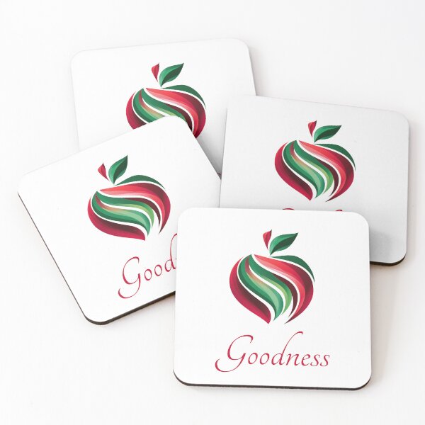 Item preview, Goodness Visualized Abstract Apple in Virtue Squad designed and sold by WayOutWorks.