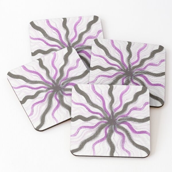 Item preview, Black and Pink Abstract designed and sold by JennyRoseArt.