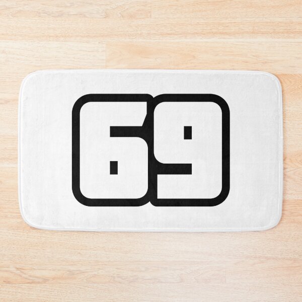 Item preview, 69, Sixty-Nine Thick Bold Outline designed and sold by Memes N Lore .