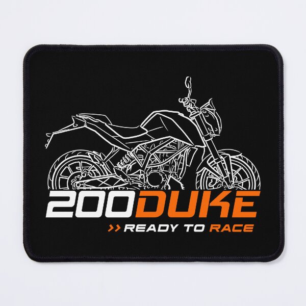Item preview, Motorcycle KTM 200 Duke 2012-2019, biker designed and sold by ThrottleArts.
