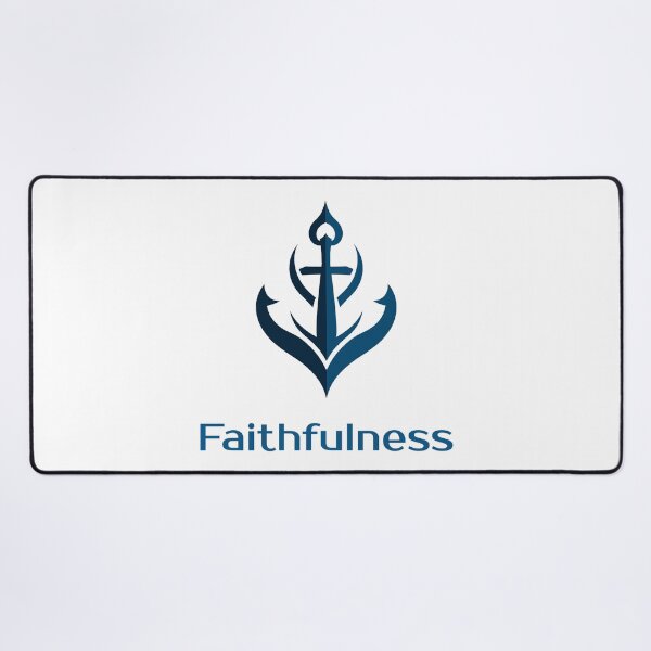 Item preview, Faithfulness Visually Represented by An Anchor - Virtual Squad designed and sold by WayOutWorks.