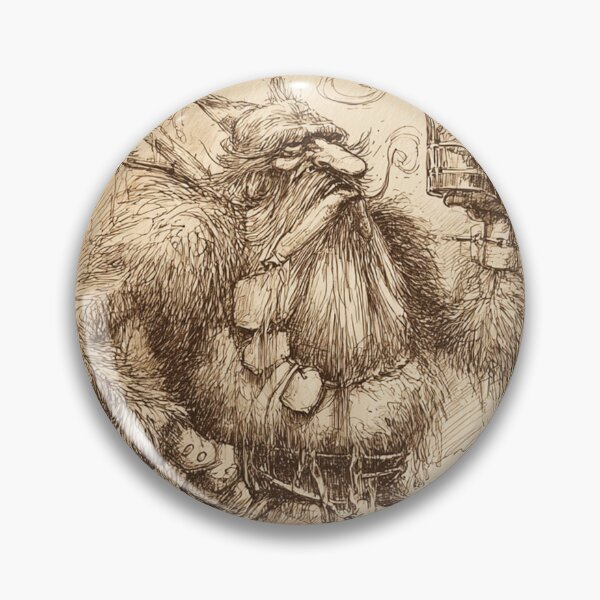 Item preview, Old Soul Viking with Whiskey | Rustic Sketch designed and sold by CodeDistilled.