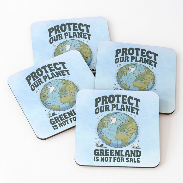 Item preview, Protect Our Planet — Greenland Is Not For Sale! designed and sold by MysticOzzy.