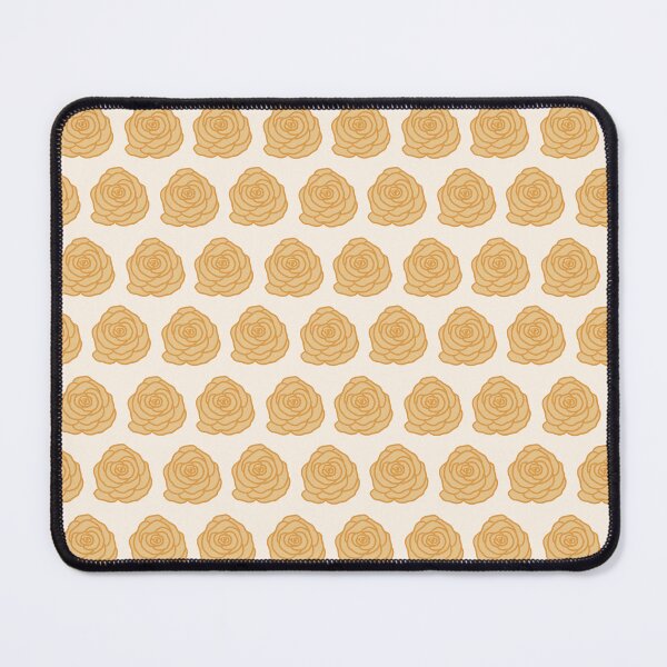Item preview, Bold Stylized Yellow Roses – Modern Floral on Solid Cream Background designed and sold by LucianaMcHugh.