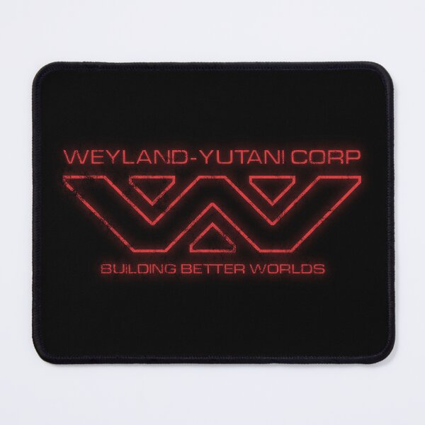 Item preview, Alien Weyland Yutani Corp Red Neon Logo Distressed designed and sold by Power Up Prints.
