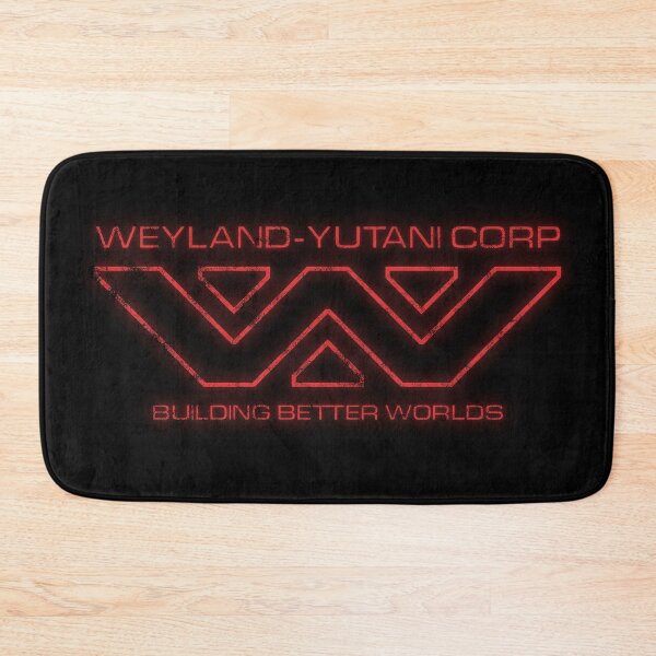 Item preview, Alien Weyland Yutani Corp Red Neon Logo Distressed designed and sold by Power Up Prints.