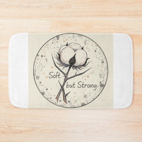Item preview, Soft but Strong: Cotton & Thorns Sketch designed and sold by VisualRotaStudio .