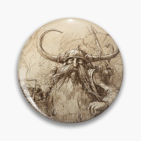 Item preview, Viking Portion Whiskey Glass | Funny Nordic Art designed and sold by CodeDistilled.