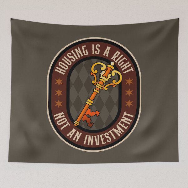 Item preview, Housing Is A Right, Not An Investment designed and sold by Picket Club.