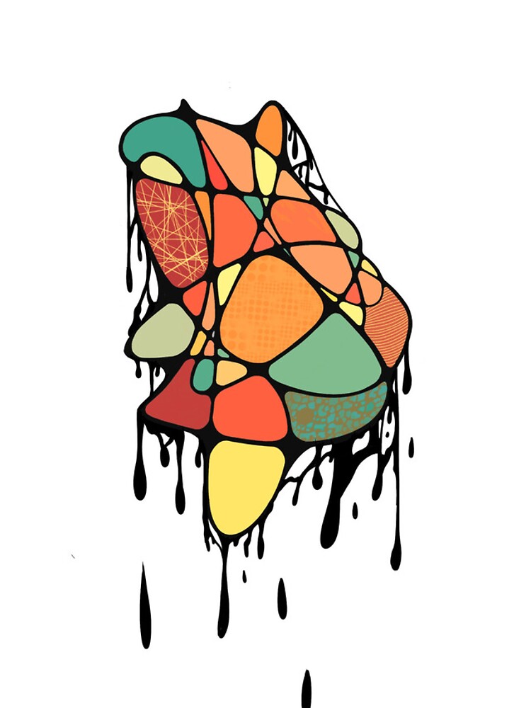 Thumbnail 5 of 5, iPhone Case, .Abstract 1 designed and sold by InkedVoodoo.
