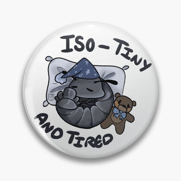 Item preview, Iso tiny and tired designed and sold by FruitCupSpace.
