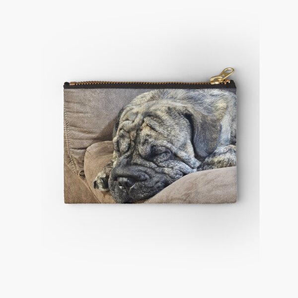Item preview, Sleepy dog with epic wrinkles  designed and sold by GreetingsFromMN.