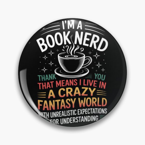 Item preview, I'm a Book Nerd - Book Lover - Literature designed and sold by PowAcademy.