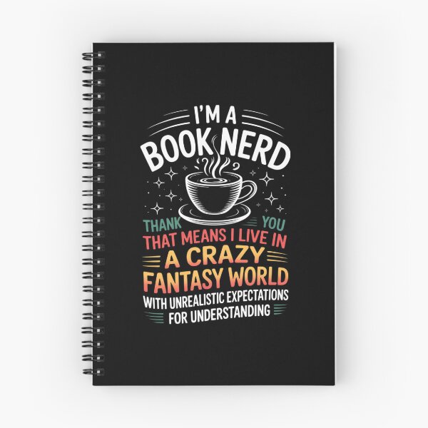 Item preview, I'm a Book Nerd - Book Lover - Literature designed and sold by PowAcademy.