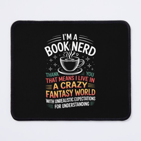 Item preview, I'm a Book Nerd - Book Lover - Literature designed and sold by PowAcademy.