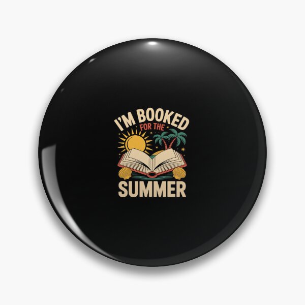 Item preview, I'm Booked For The Summer Books Reader Librarian Vacation designed and sold by CombatTask.
