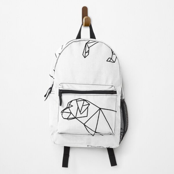 Item preview, Minimalist Walking Dog Geometric Line Art designed and sold by Jhunell.
