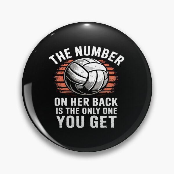 Item preview, Volleyball Dad MoM Daughter Back Number designed and sold by MythWoot.