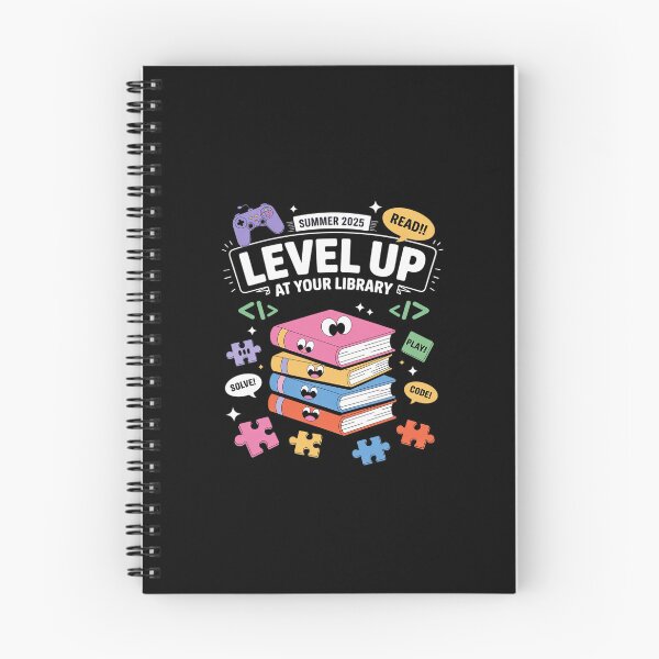 Item preview, Level Up at Your Library Summer 2025 designed and sold by CombatTask.