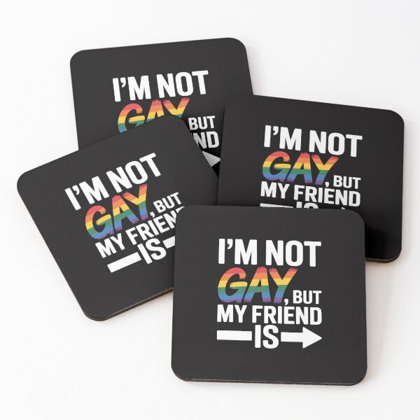 Item preview, Im Not Gay But My Friend is LGBTQ Ally Gay Pride Men Women designed and sold by gerardostokes.