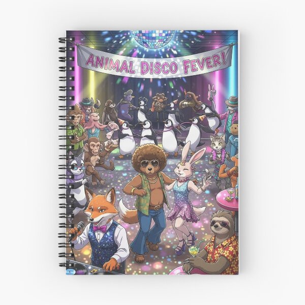 Item preview, animals at the disco designed and sold by Losancestros.