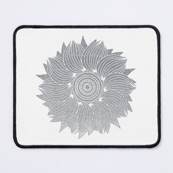Item preview, Sunflower Floral Mandala Distressed designed and sold by TeesbyDD.