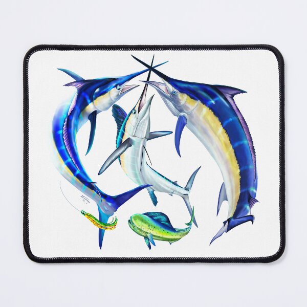 Item preview, Billfish Triple Crown-Offshore Billfish Sportfishing Tee designed and sold by Color4Nature.