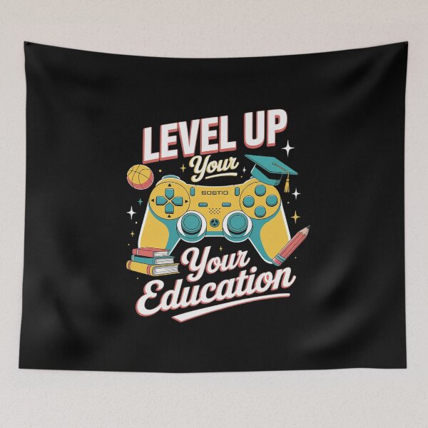 Item preview, Level Up Your Education - Gaming-Inspired Teacher  designed and sold by CombatTask.