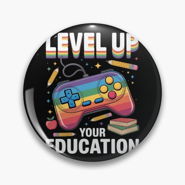 Item preview, Level Up Your Education Gaming Inspired Teacher Gamers 3 designed and sold by PowAcademy.