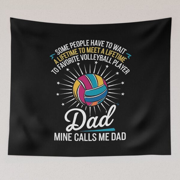 Item preview, Volleyball Dad of a Volleyball Player Volleyball Fathers Day 1  designed and sold by MythWoot.