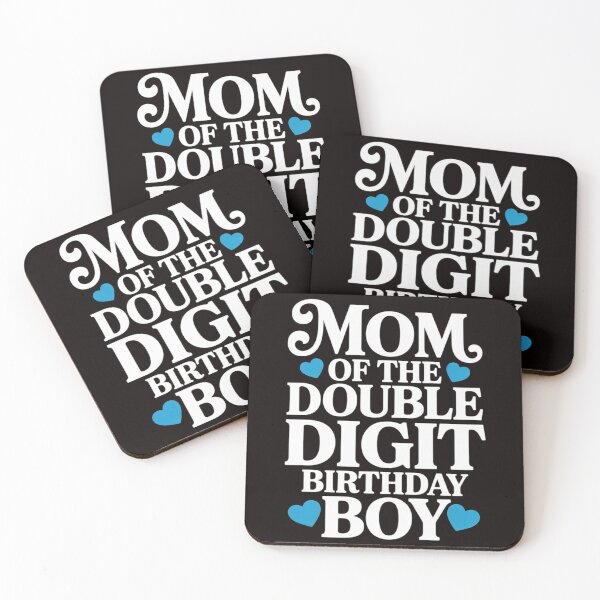 Item preview, Mom of The Double Digit Birthday Boy 10th Birthday designed and sold by cherylbartlett.