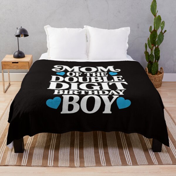 Item preview, Mom of The Double Digit Birthday Boy 10th Birthday designed and sold by cherylbartlett.