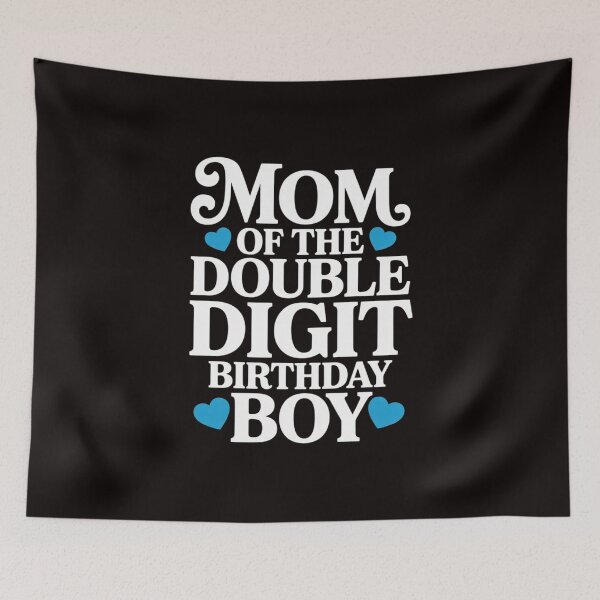 Item preview, Mom of The Double Digit Birthday Boy 10th Birthday designed and sold by cherylbartlett.
