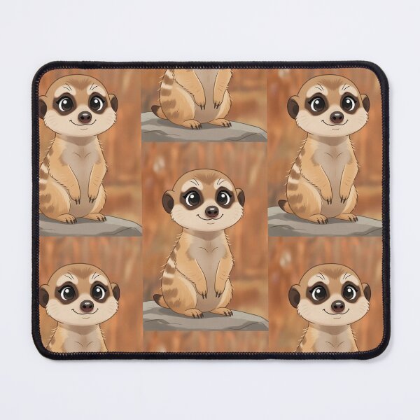 Item preview, Tiny Chibi Meerkat Will Steal Your Heart! designed and sold by LauraMK.
