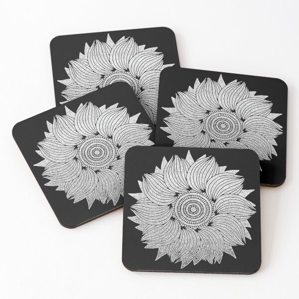 Item preview, Sunflower Floral Mandala Distressed  designed and sold by TeesbyDD.