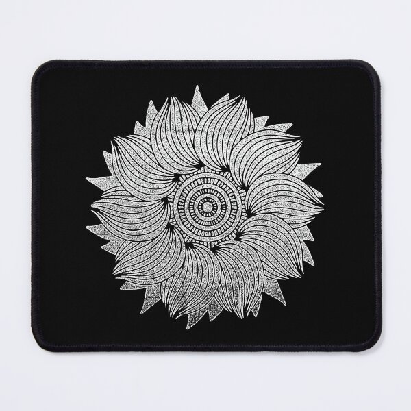 Item preview, Sunflower Floral Mandala Distressed designed and sold by TeesbyDD.