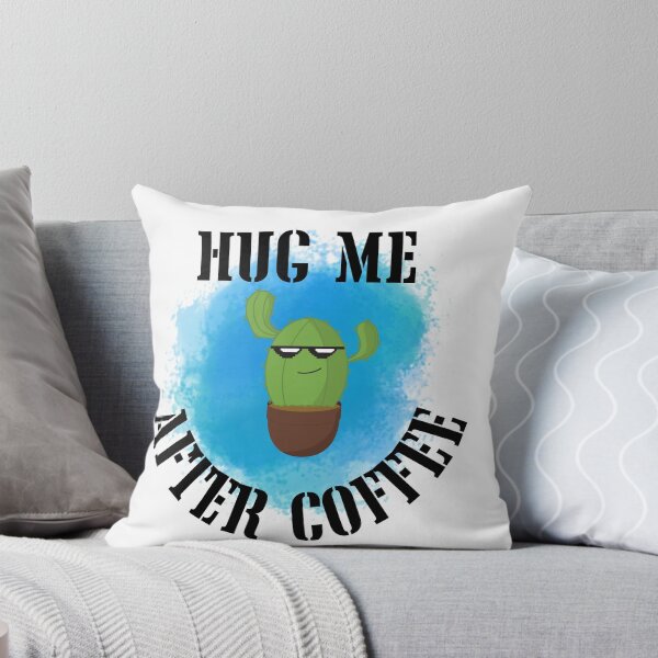 Item preview, Introvert Coffee Lover Cactus Shirt for People Who Hate Hugs and Love Personal Space designed and sold by ChameraDesign.