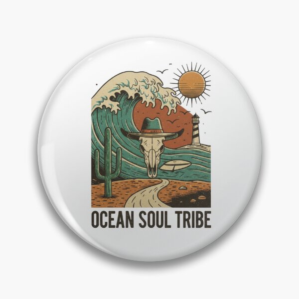 Item preview, Vintage Surf & Desert Skull Adventure designed and sold by LuloCreative.