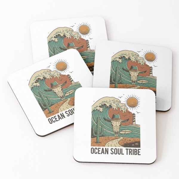 Item preview, Vintage Surf & Desert Skull Adventure designed and sold by LuloCreative.