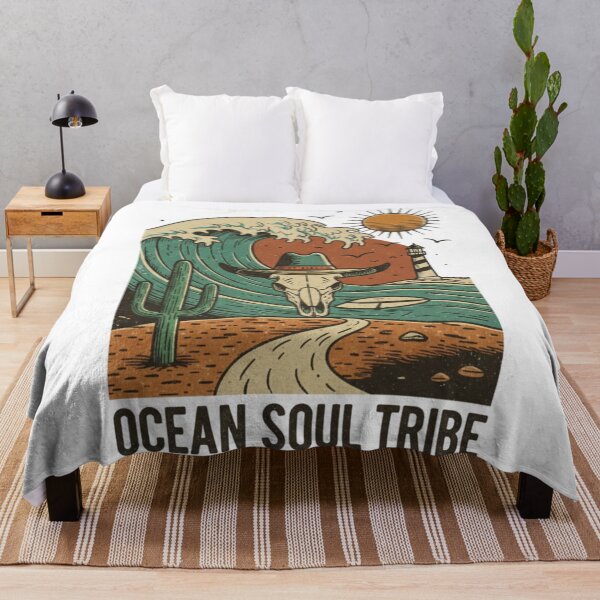 Item preview, Vintage Surf & Desert Skull Adventure designed and sold by LuloCreative.
