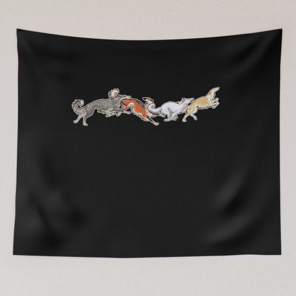 Item preview, Borzoi Dogs Running designed and sold by Clara Hollins.