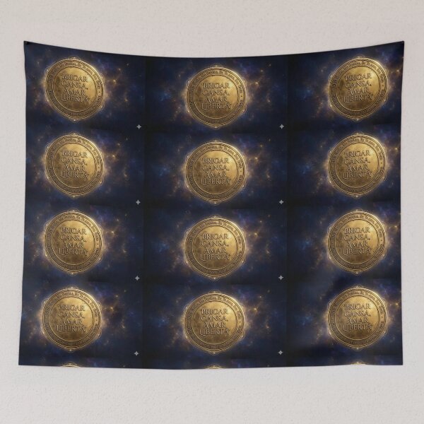 Item preview, Ho'oponopono Golden Medallion - Cosmic Forgiveness Mantra - Healing Art designed and sold by FLUFFIN'ARTS.