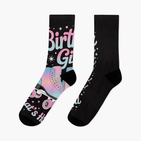 Item preview, Kids Rolling Into 8 Roller Skating 8th Birthday Girl Party designed and sold by gerardostokes.