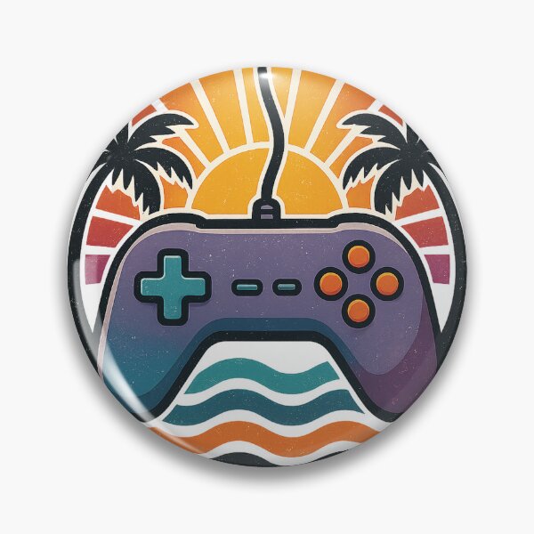 Item preview, Tropical Sunset Gamer Vibes designed and sold by chromatalove.