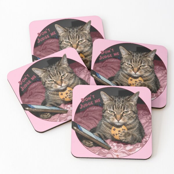 Item preview, cat eating watching phone designed and sold by jeywilliams.