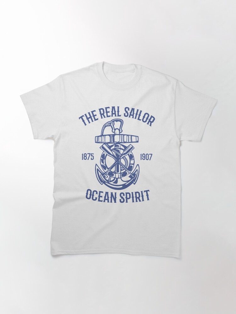 Alternate view of The Real Sailor Ocean Spirit Adventure T-shirt Classic T-Shirt