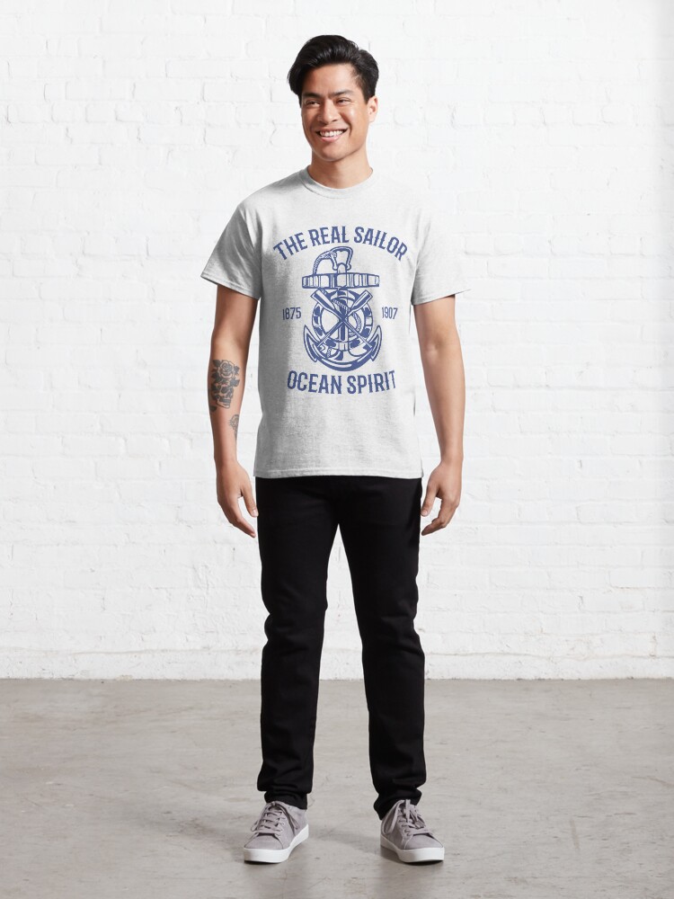 Alternate view of The Real Sailor Ocean Spirit Adventure T-shirt Classic T-Shirt