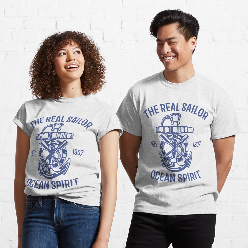 The Real Sailor Ocean Spirit Adventure T-shirt Classic T-Shirt