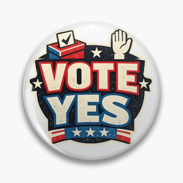 Item preview, Vote Yes – Civic Engagement Logo designed and sold by Dax Studio.